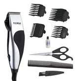 Aparat de tuns parul FLORIA ZLN-0443 - masina profesionala 10W cu 4 accesorii, lame inox ajustabile 3-12mm