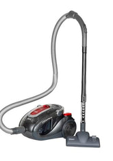 Aspirator profesional ZILAN ZLN-3529 2000W, filtru HEPA, filtrare ciclonica, design modern, negru/ rosu