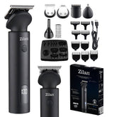 Aparat tuns multifunctional Zilan ZLN8672, Zeus, autonomie 140-170 min, 6 capete diferite, 7 niveluri de tundere