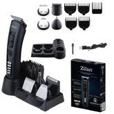 Aparat de tuns multifunctional 10 in 1 Zilan ZLN5919, Uranus - cordless, LED display, pentru tot corpul