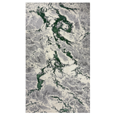 Covor Rodos Waves, Verde Smarald, Living, Dormitor, Modern