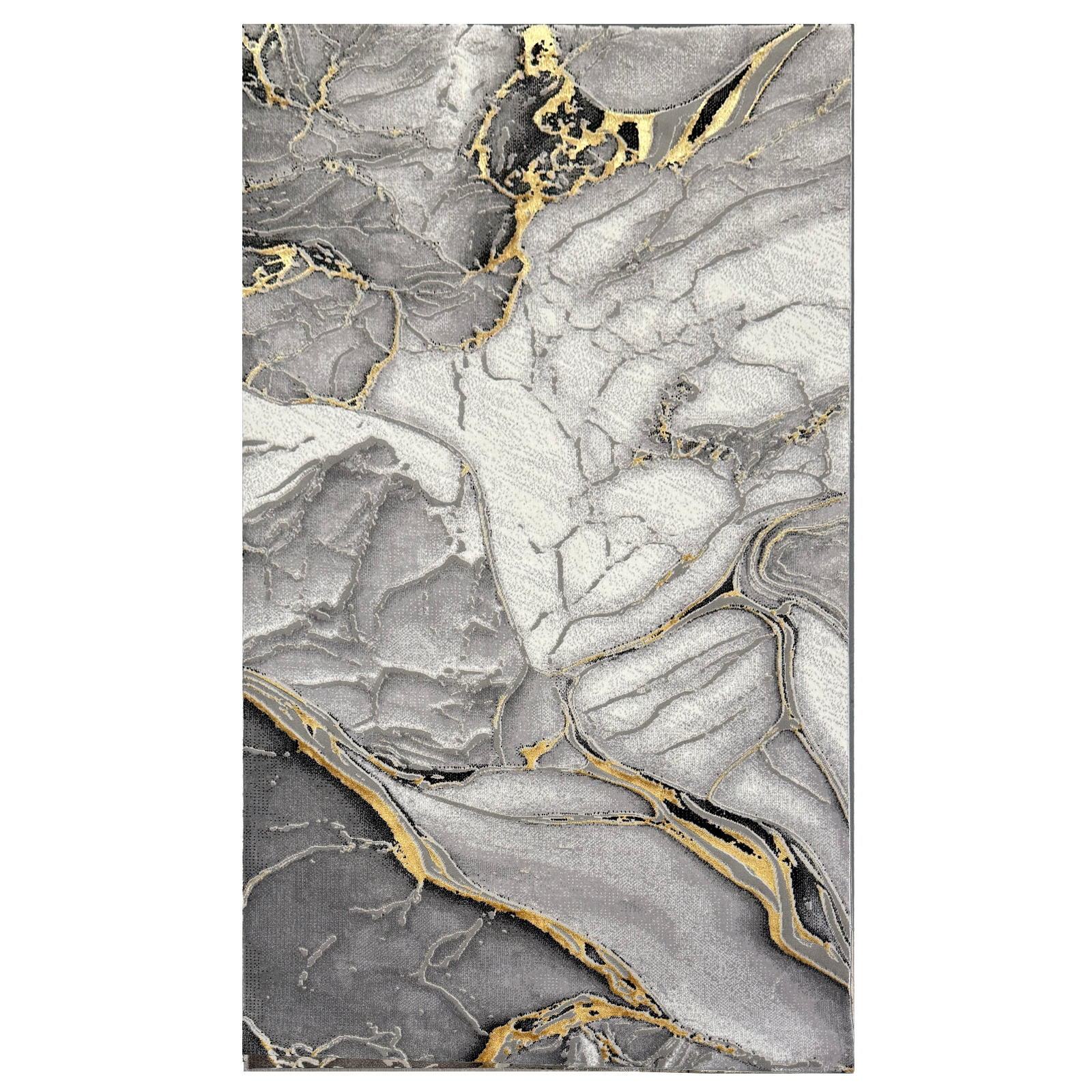 Covor Eterna Beirut Gri/Gold, Living, Dormitor, Modern