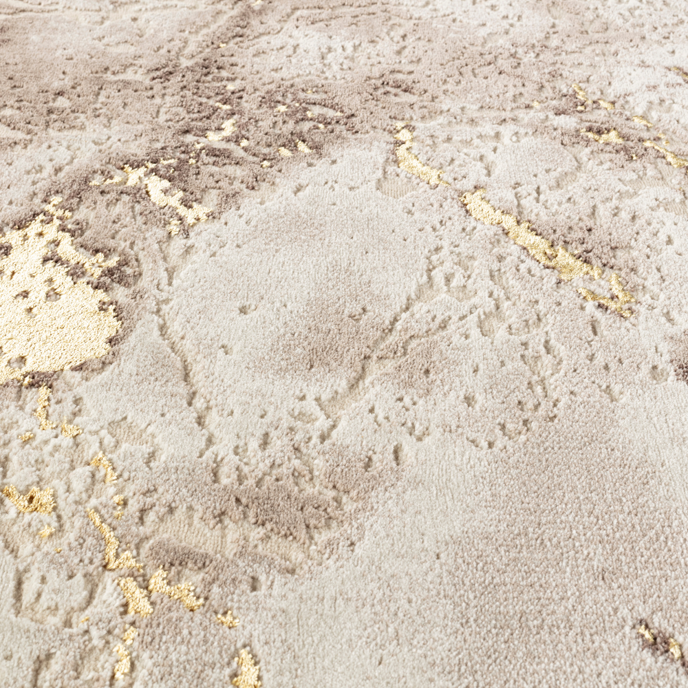 Covor Viena Abstracto Crem/Gold  Living, Dormitor, Modern