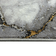 Covor Viena Diva Gri/Gold, Living, Dormitor, Modern