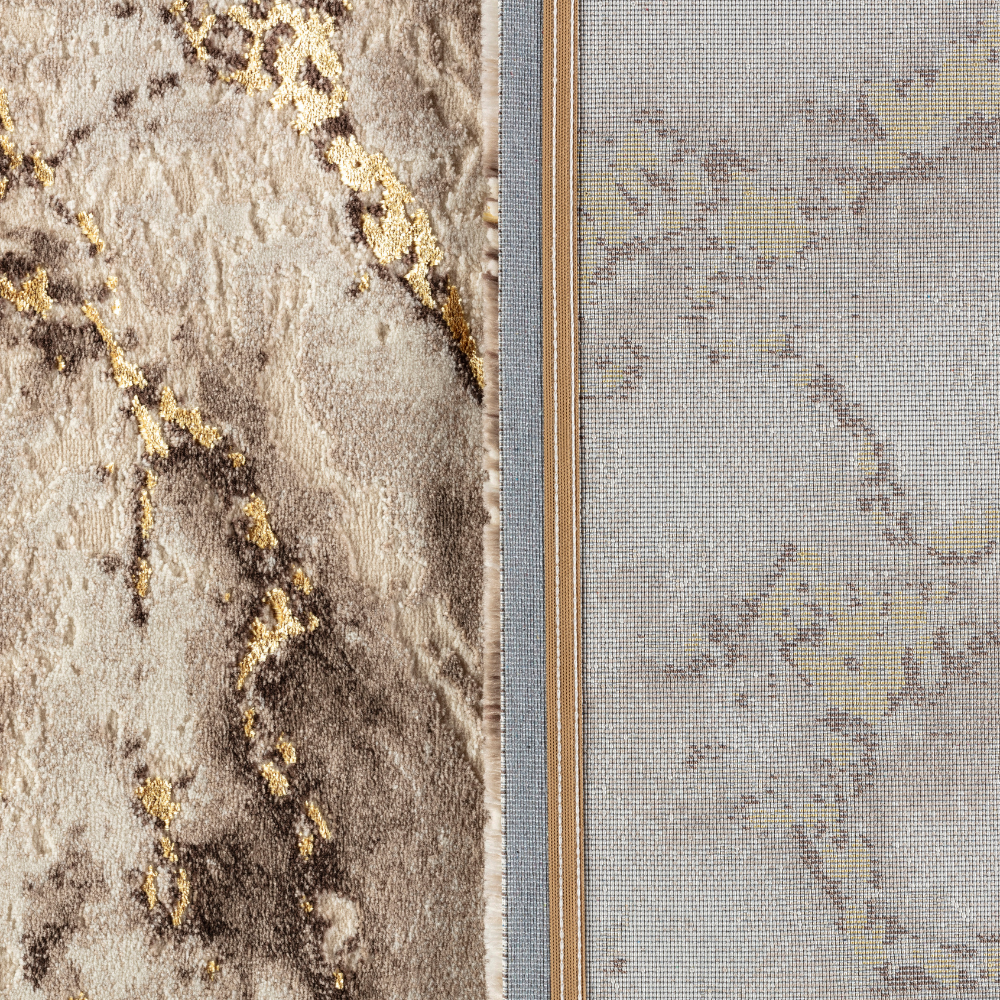Covor Viena Abstracto Crem/Gold  Living, Dormitor, Modern