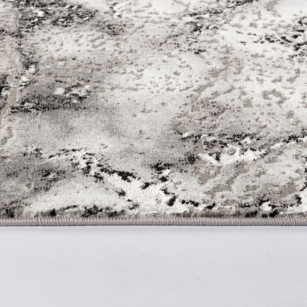 Covor Viena Abstracto Gri/Silver Living, Dormitor, Modern