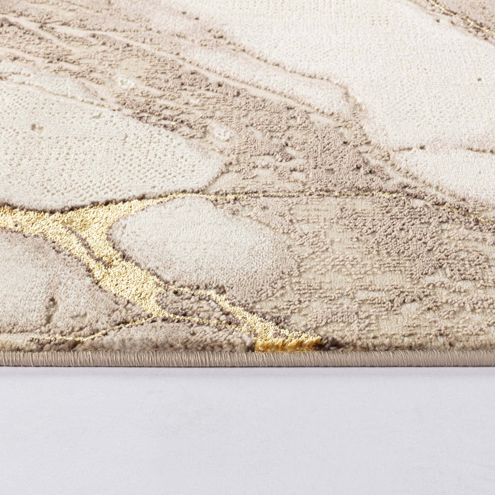Covor Viena Diva Bej/Gold, Living, Dormitor, Modern