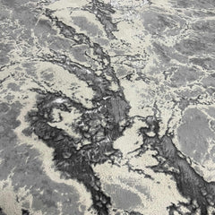 Covor Rodos Waves, Gri, Living, Dormitor, Modern