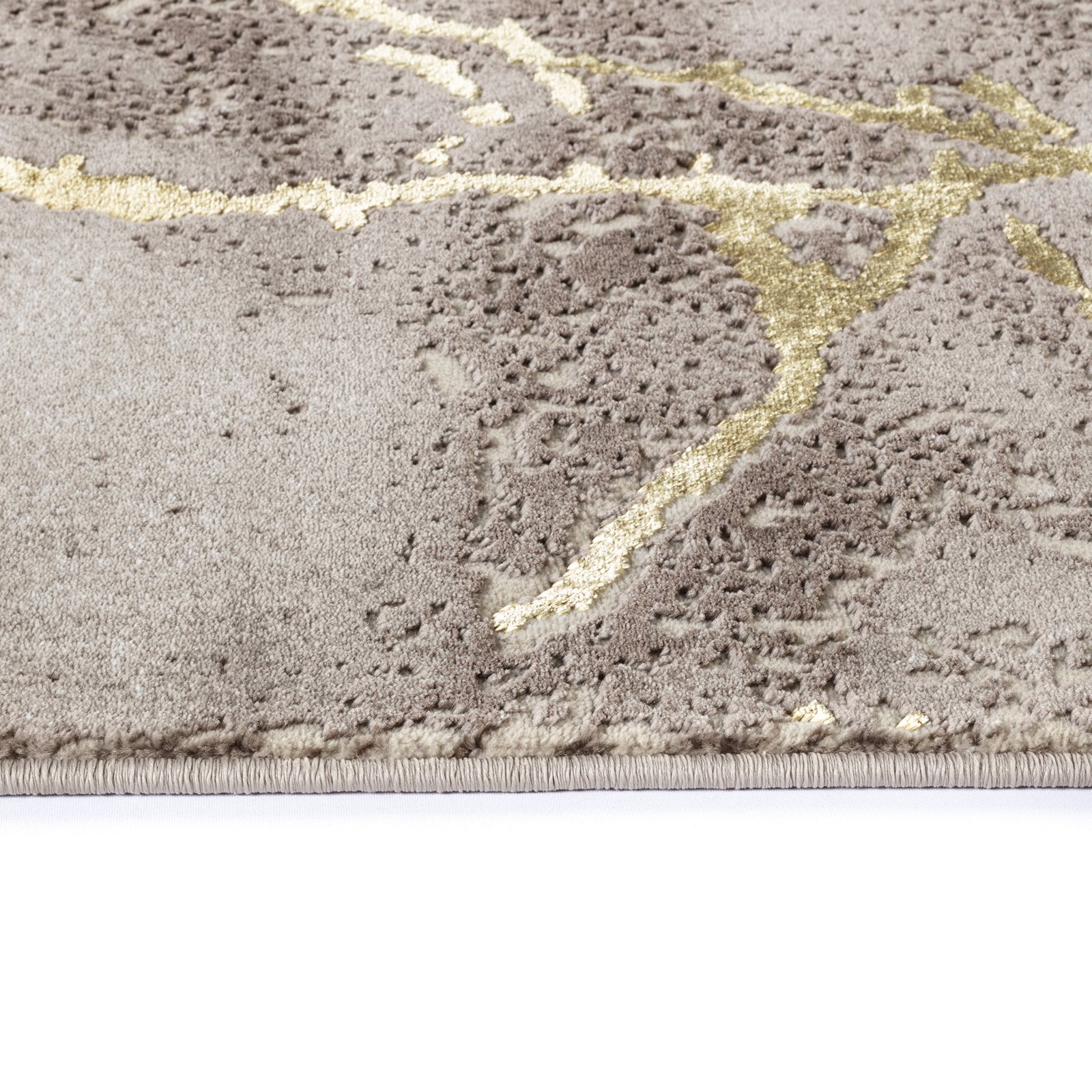 Covor Eterna Marble Bej/Gold, Living, Dormitor, Modern
