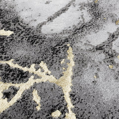 Covor Eterna Marble Gri/Gold, Living, Dormitor, Modern