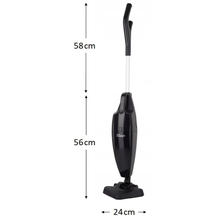 Aspirator Vertical ZILAN ZLN-1235 800W Fara Sac - Recipient 2L, Multisuprafete, Negru