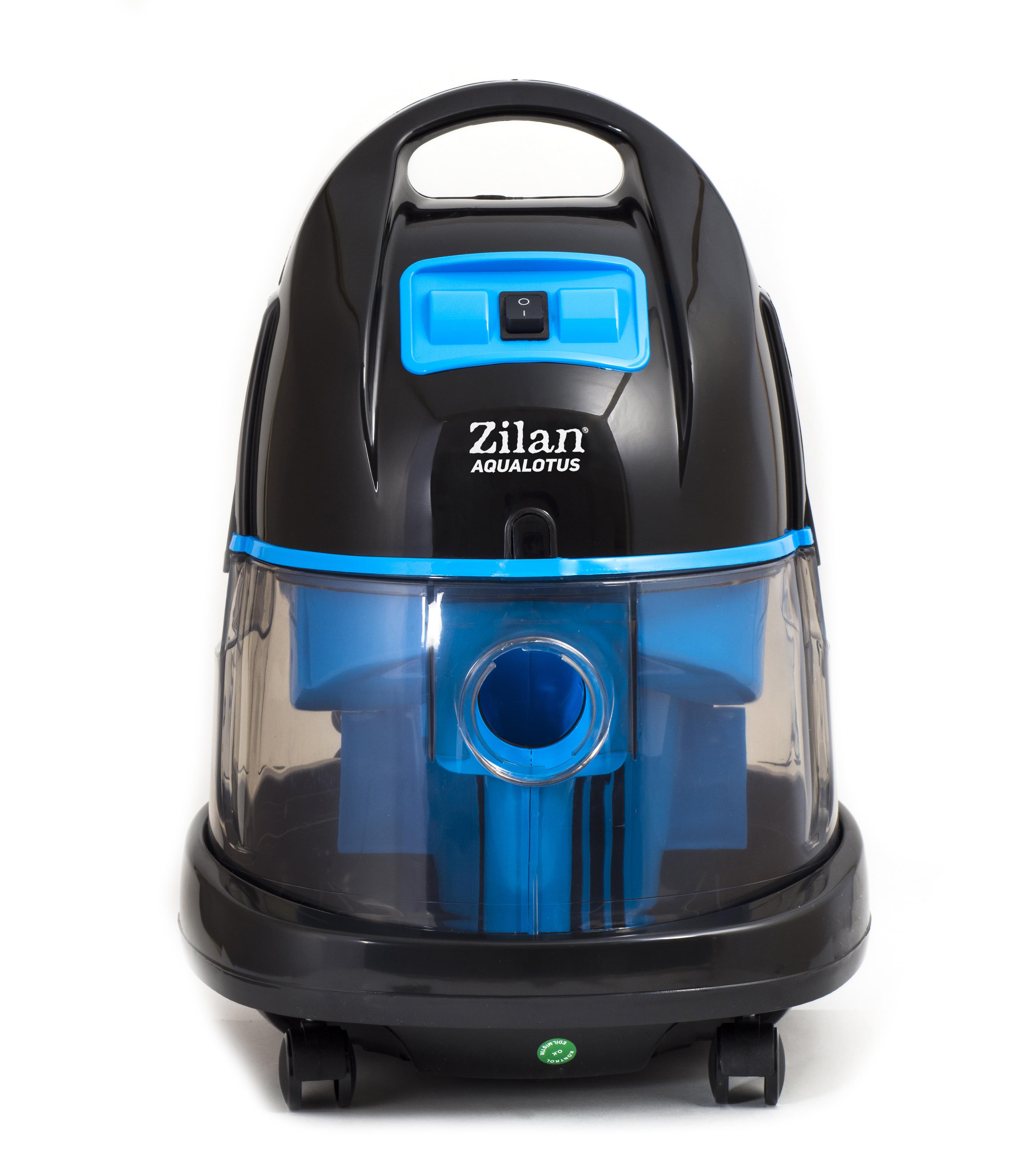 Aspirator ZILAN ZLN-8945 cu Filtrare prin Apa si Uscata, 2000W, Albastru - Curatenie Profesionala