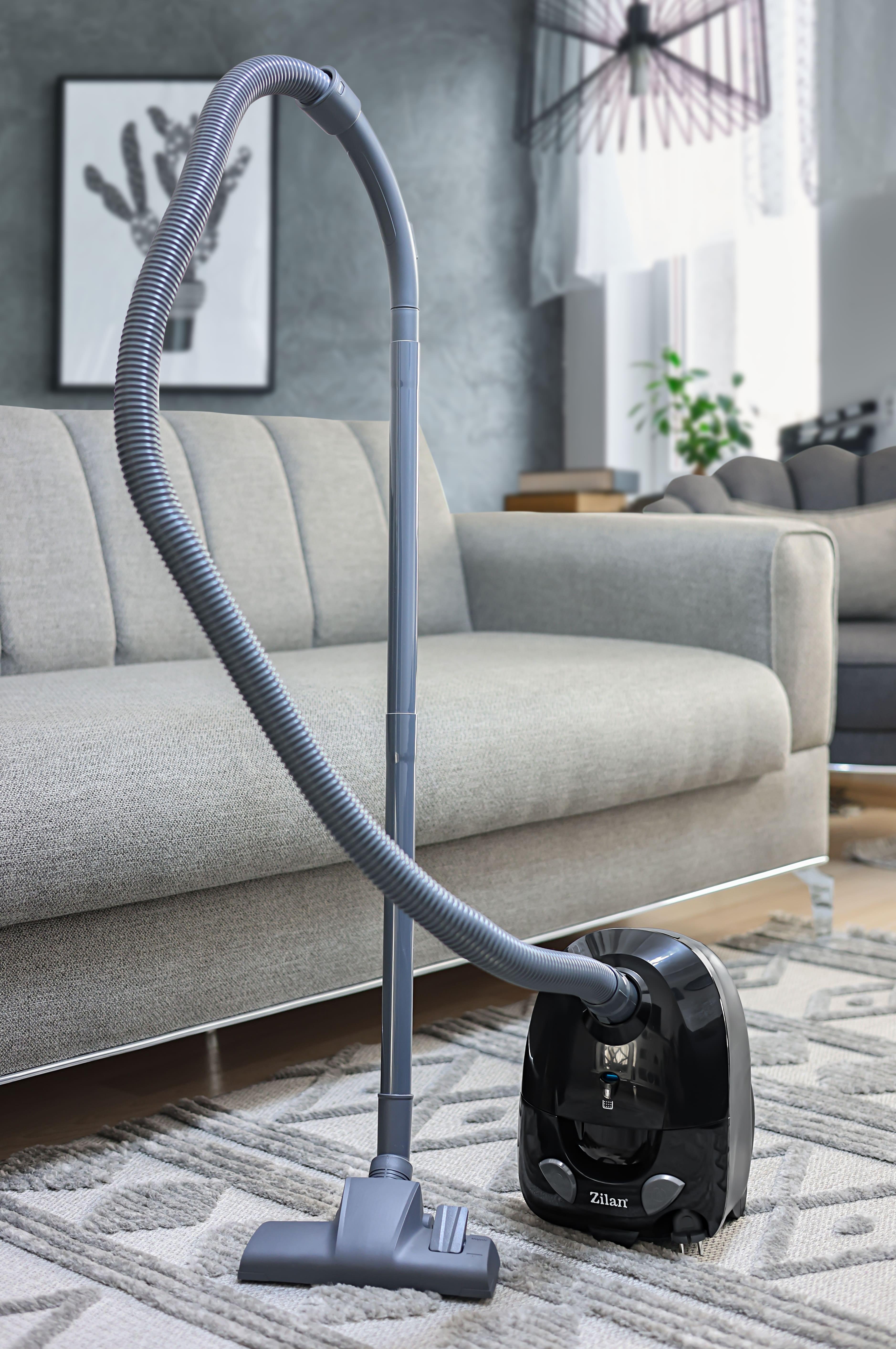 Aspirator cu sac ZILAN ZLN-8471, 1200W, sac textil 2L, cablu retractabil 5m - Curatenie perfecta pentru casa ta