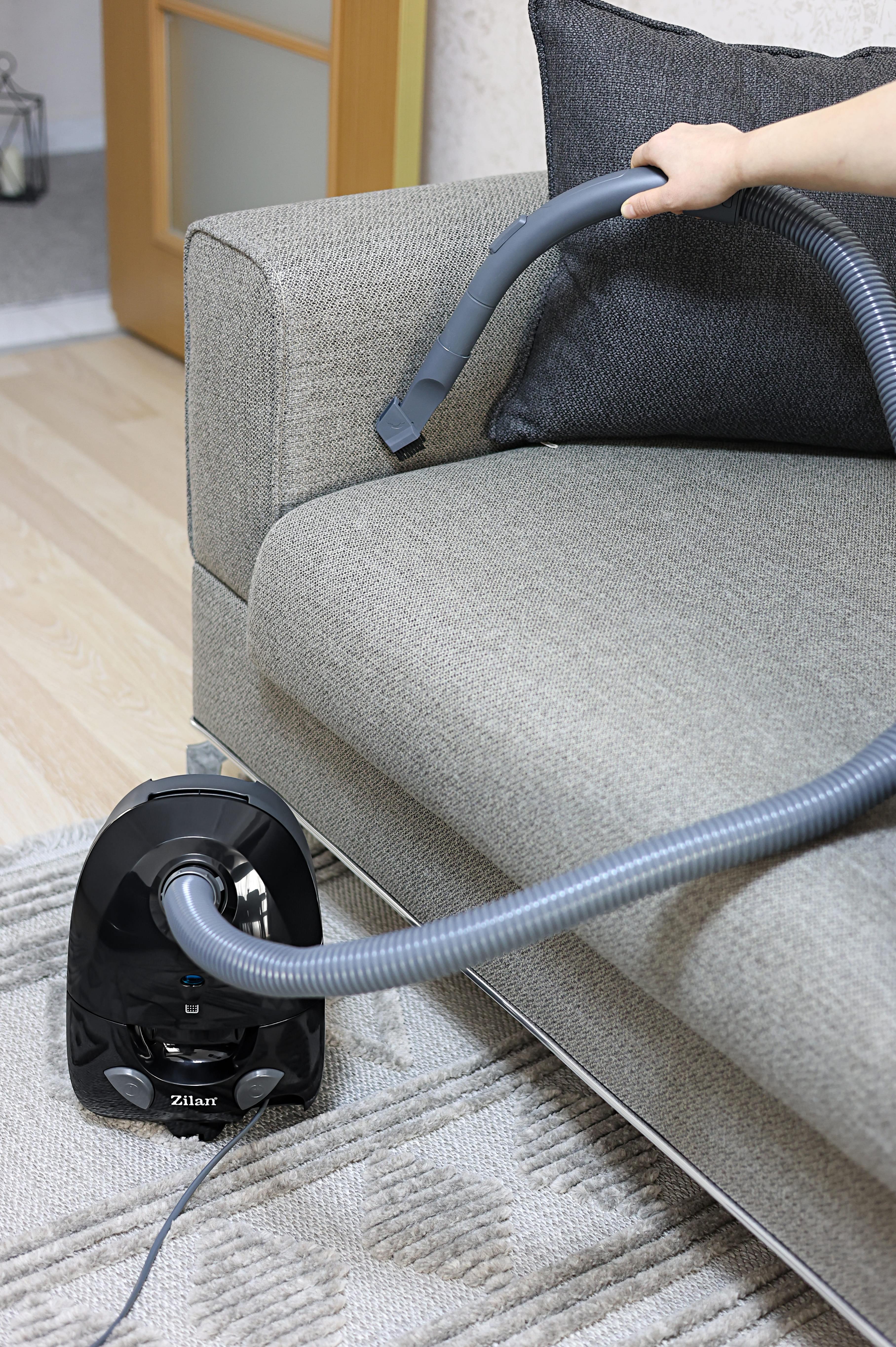 Aspirator cu sac ZILAN ZLN-8471, 1200W, sac textil 2L, cablu retractabil 5m - Curatenie perfecta pentru casa ta
