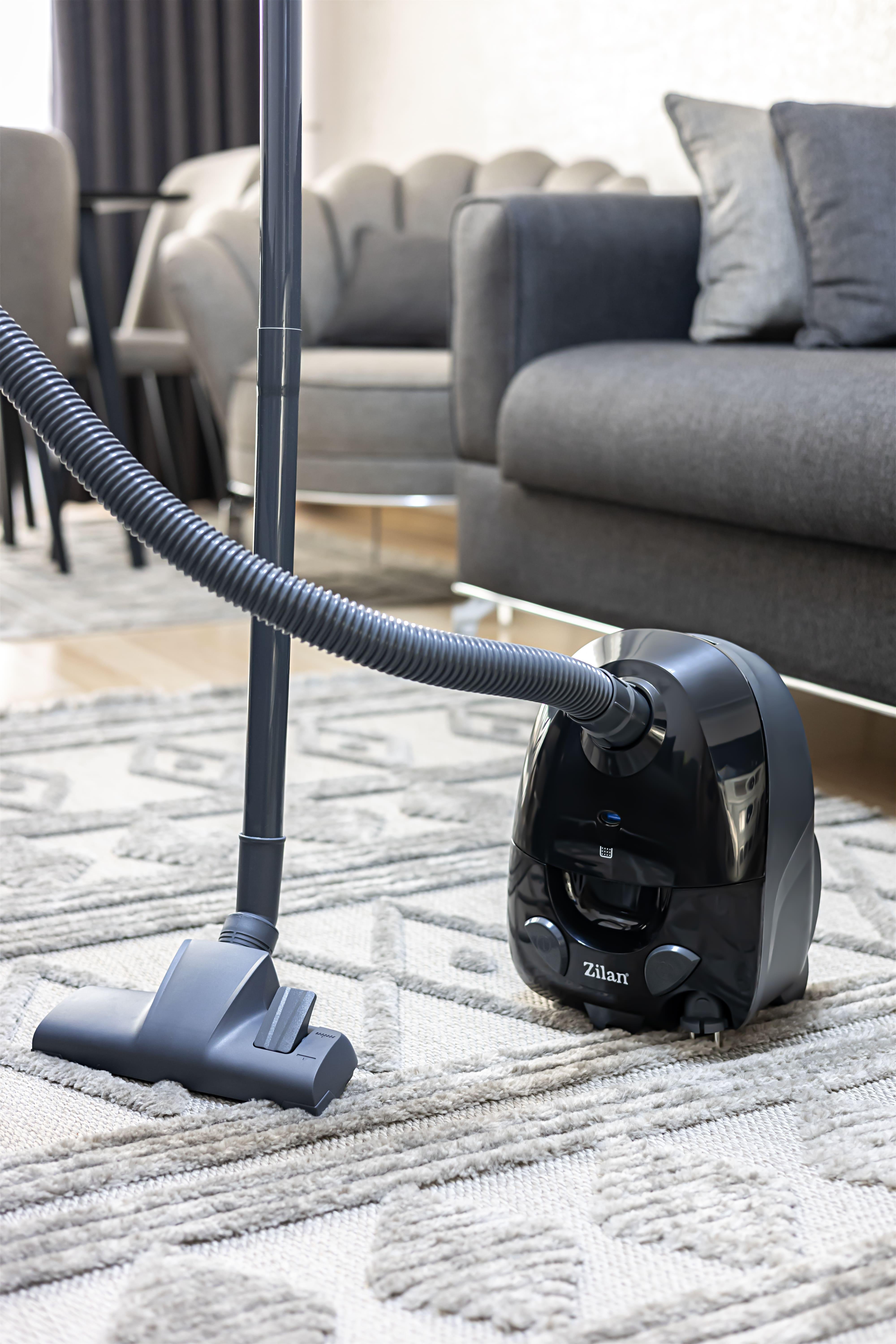 Aspirator cu sac ZILAN ZLN-8471, 1200W, sac textil 2L, cablu retractabil 5m - Curatenie perfecta pentru casa ta