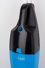 Aspirator vertical ZILAN ZLN-1235 fara sac, 800W, recipient 2L, maner detasabil, albastru/ negru