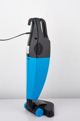 Aspirator vertical ZILAN ZLN-1235 fara sac, 800W, recipient 2L, maner detasabil, albastru/ negru