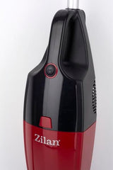 Aspirator vertical ZILAN ZLN-1235 fara sac 800W - rosu/ negru - 2 in1 vertical si de mana