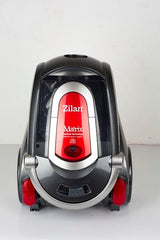 Aspirator profesional ZILAN ZLN-3529 2000W, filtru HEPA, filtrare ciclonica, design modern, negru/ rosu