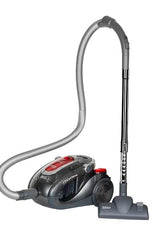 Aspirator profesional ZILAN ZLN-3529 2000W, filtru HEPA, filtrare ciclonica, design modern, negru/ rosu