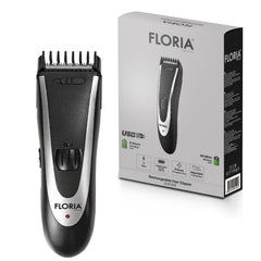 Aparat de tuns profesional Floria ZLN-1253 Wireless - cap si lame otel, 1-24mm, acumulator, kit complet