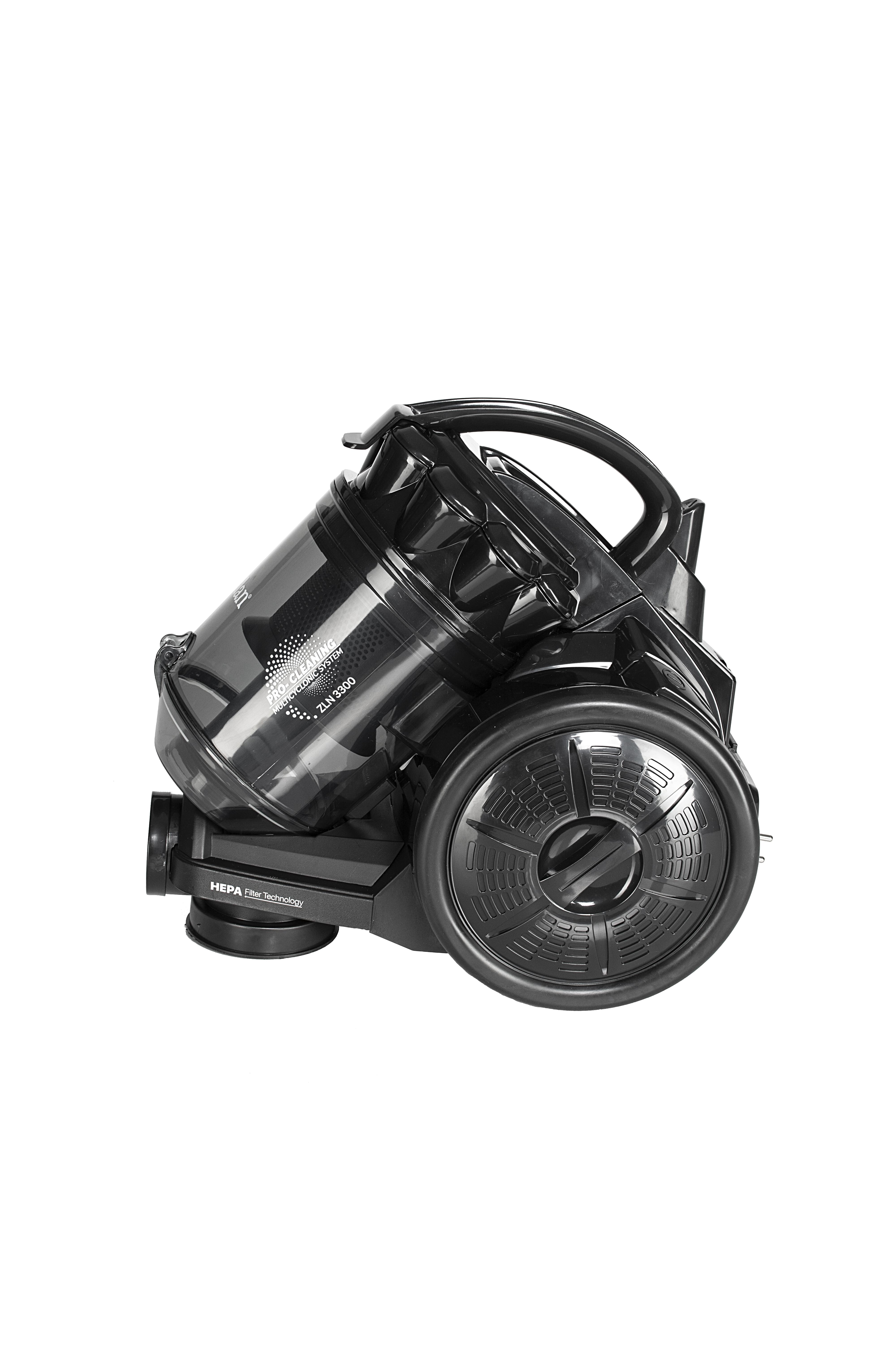Aspirator fara sac Zilan ZLN3300, 700W, filtru HEPA 13, tehnologie ciclonica, 7 accesorii incluse