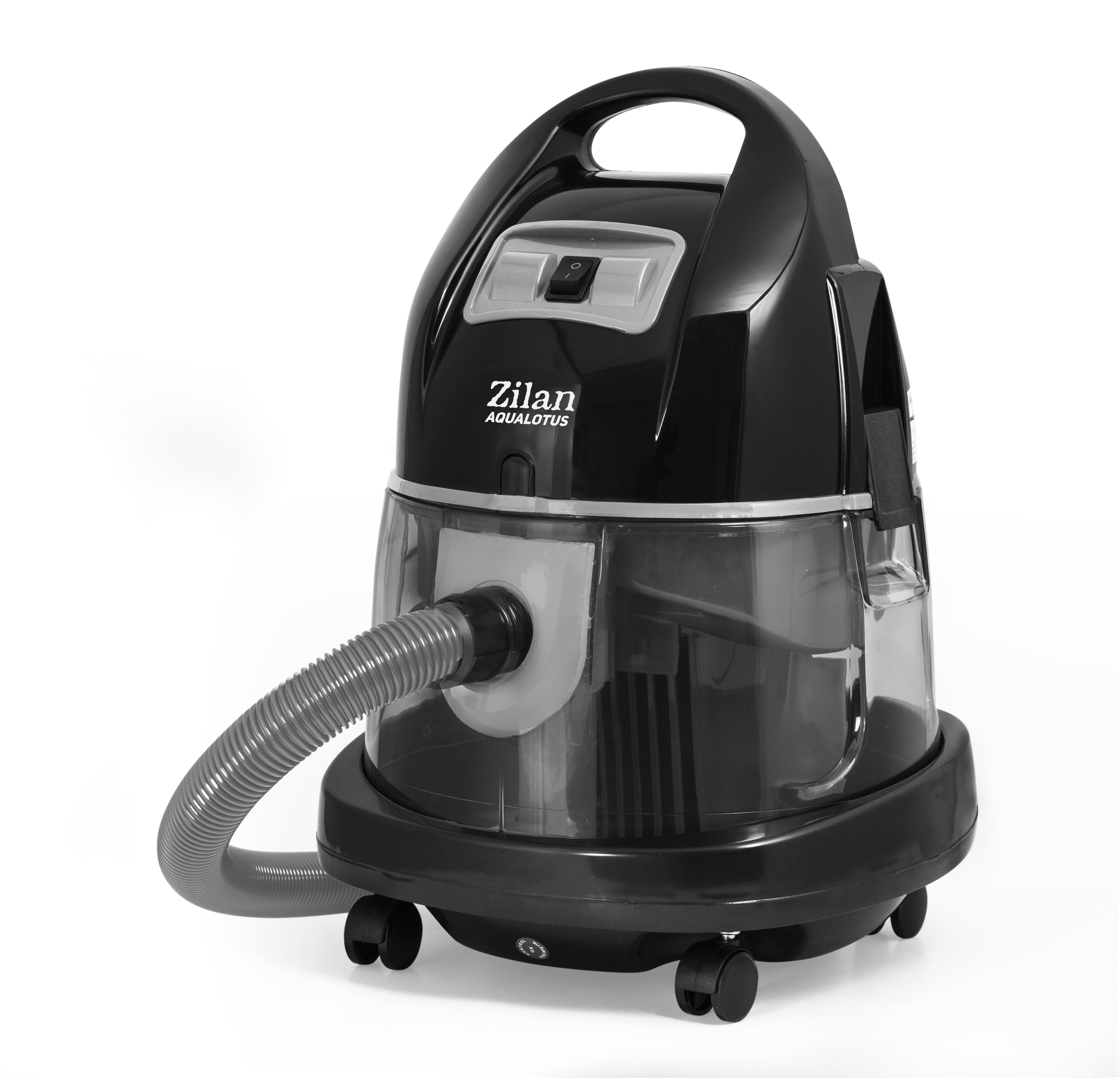 Aspirator cu filtrare prin apa ZILAN ZLN-8945, 2000W, sistem umed/ uscat, gri