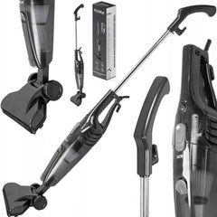 Aspirator vertical Floria ZLN8191, 2 in 1 fara sac, 600W, filtru HEPA, cablu 4,2m - negru