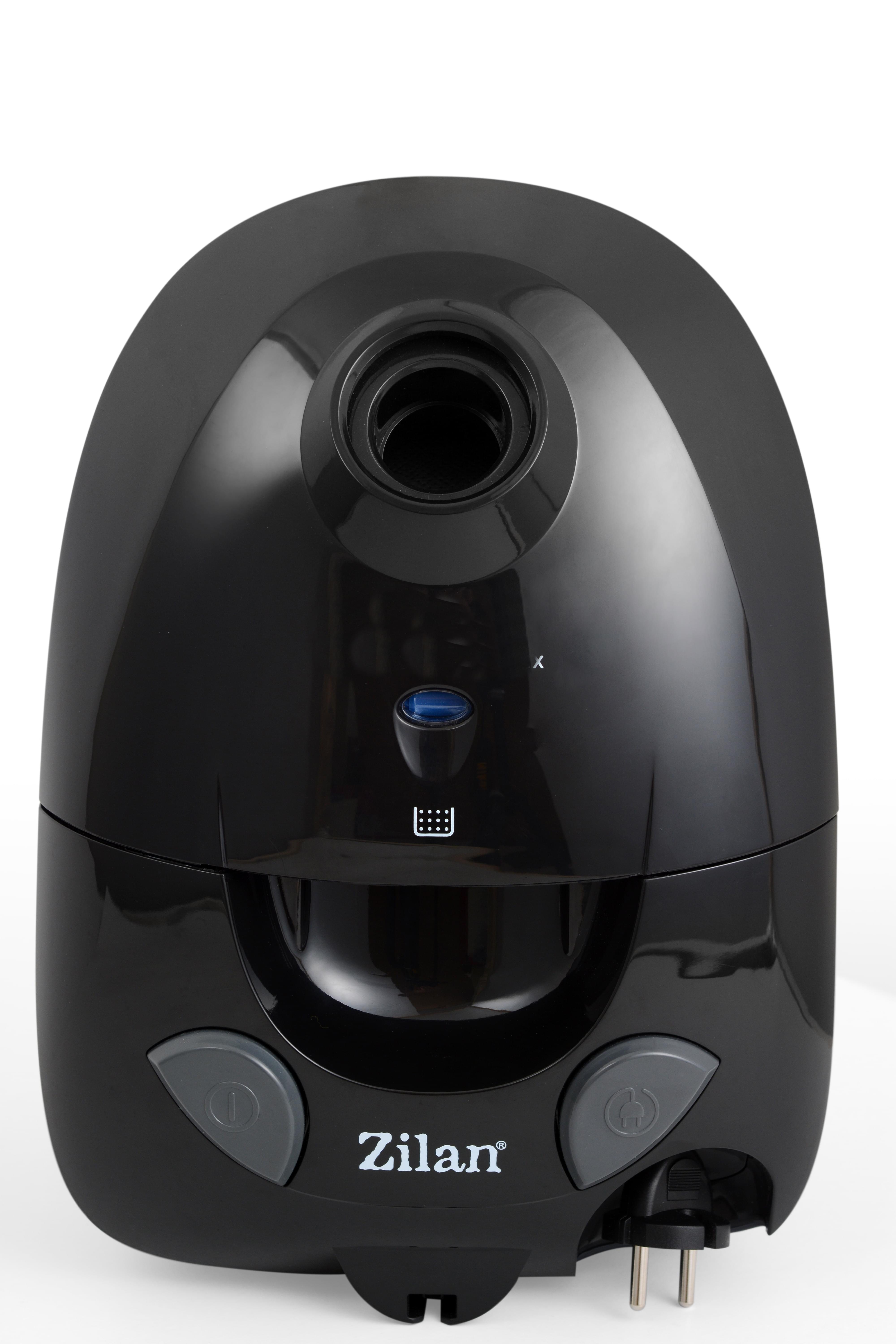 Aspirator cu sac ZILAN ZLN-8471ERP, 890W, capacitate 2L, cordon retractabil 5m - Negru