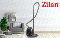 Aspirator cu sac ZILAN ZLN-8471ERP, 890W, capacitate 2L, cordon retractabil 5m - Negru