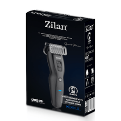 Aparat de tuns multifunctional Zilan ZLN8719, 4 in 1 - barba, nas, par - USB, LED, autonomie 60 min