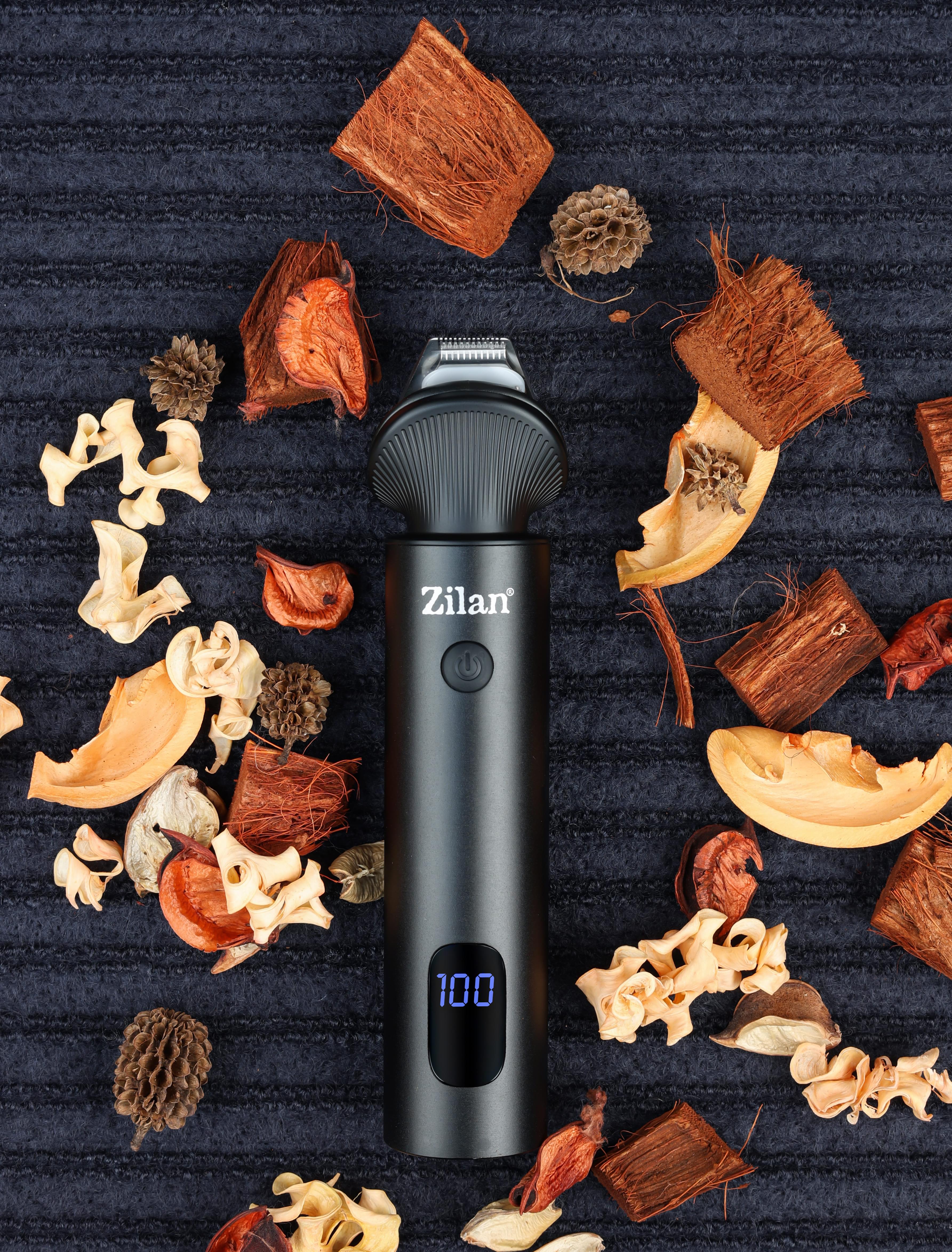 Aparat tuns multifunctional Zilan ZLN8672, Zeus, autonomie 140-170 min, 6 capete diferite, 7 niveluri de tundere