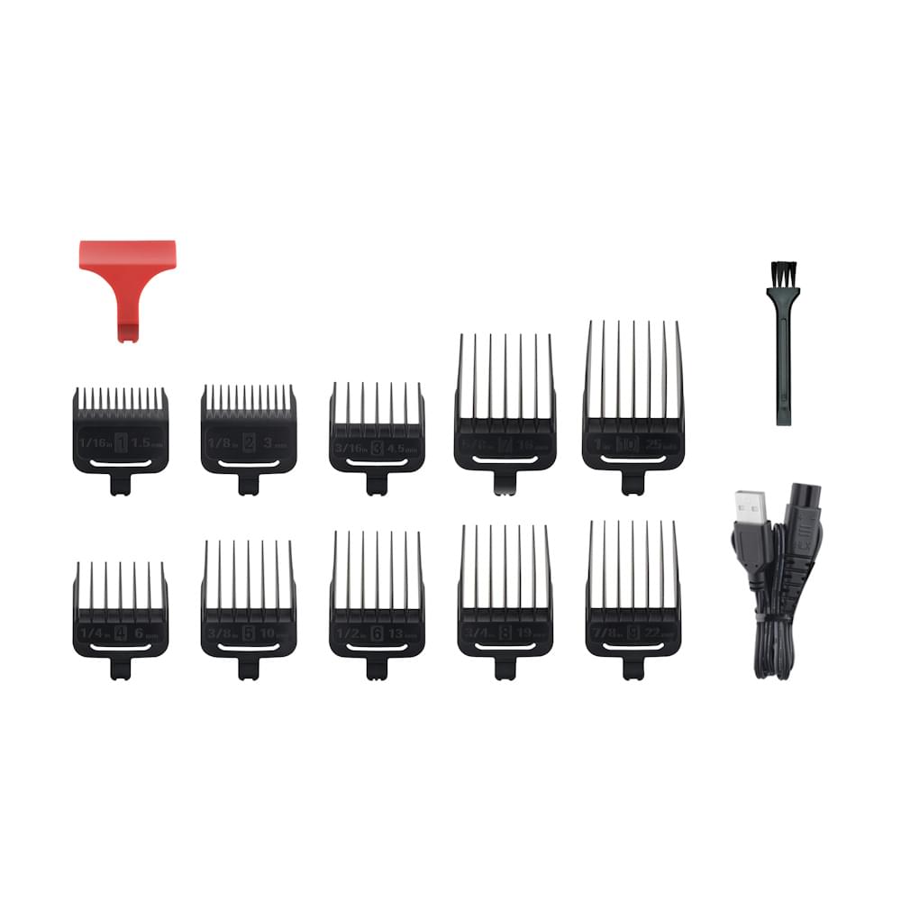 Aparat de tuns profesional 11 in 1 Zilan ZLN8689 - Lame otel inoxidabil, IPX7, LED
