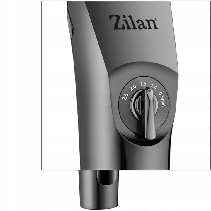 Aparat de tuns profesional Zilan ZLN8702 - impermeabil IPX6, 8 capete, LED, autonomie 120 min