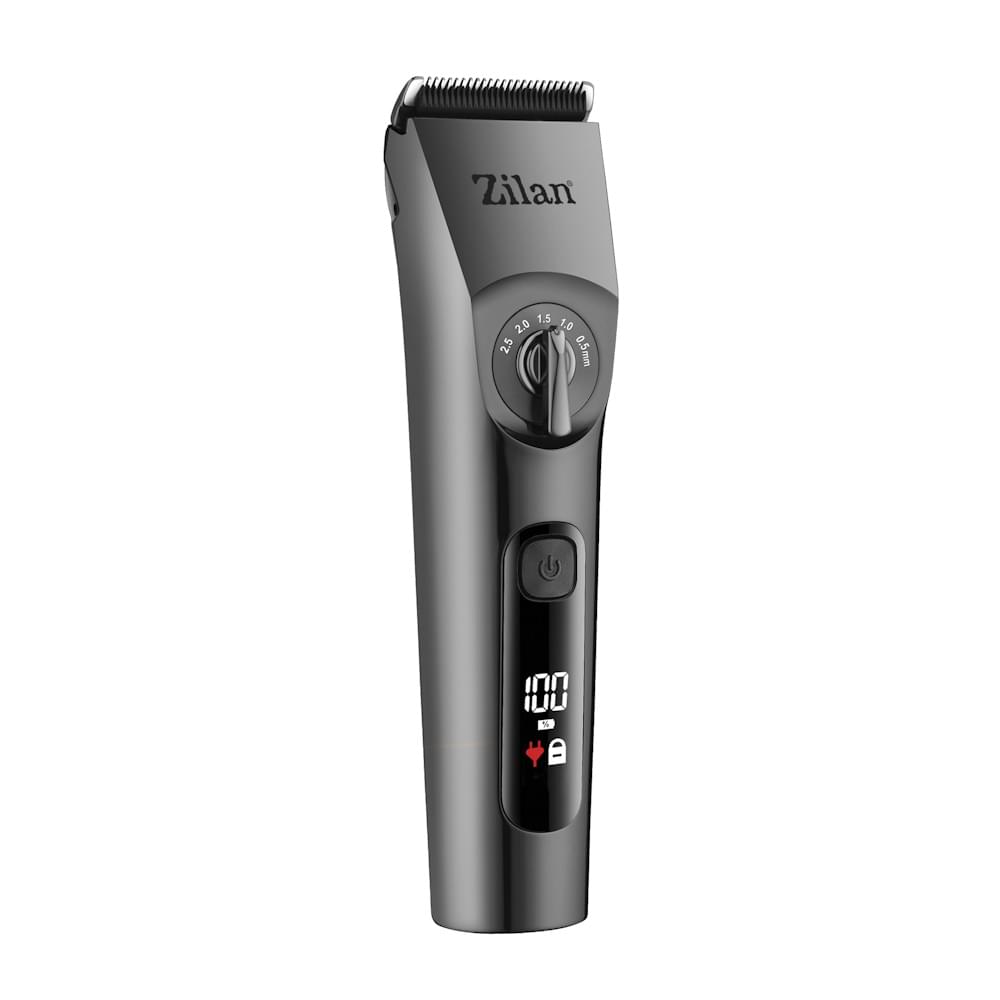 Aparat de tuns profesional Zilan ZLN8702 - impermeabil IPX6, 8 capete, LED, autonomie 120 min