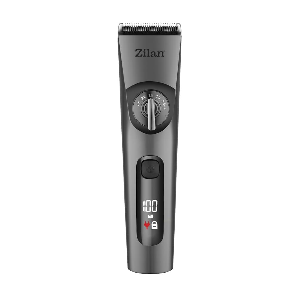 Aparat de tuns profesional Zilan ZLN8702 - impermeabil IPX6, 8 capete, LED, autonomie 120 min
