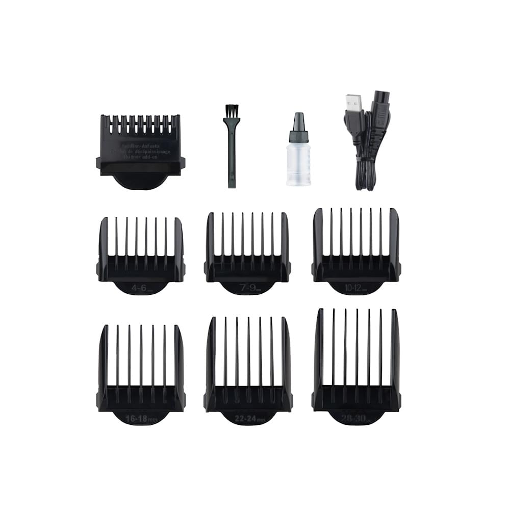 Aparat de tuns multifunctional Zilan ZLN8931 - 7 in 1, Waterproof IPX5, display LED, autonomie 150 min