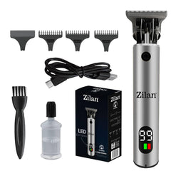Masina de tuns 5 in 1 ZILAN ZLN8580 - par si barba cu afisaj digital