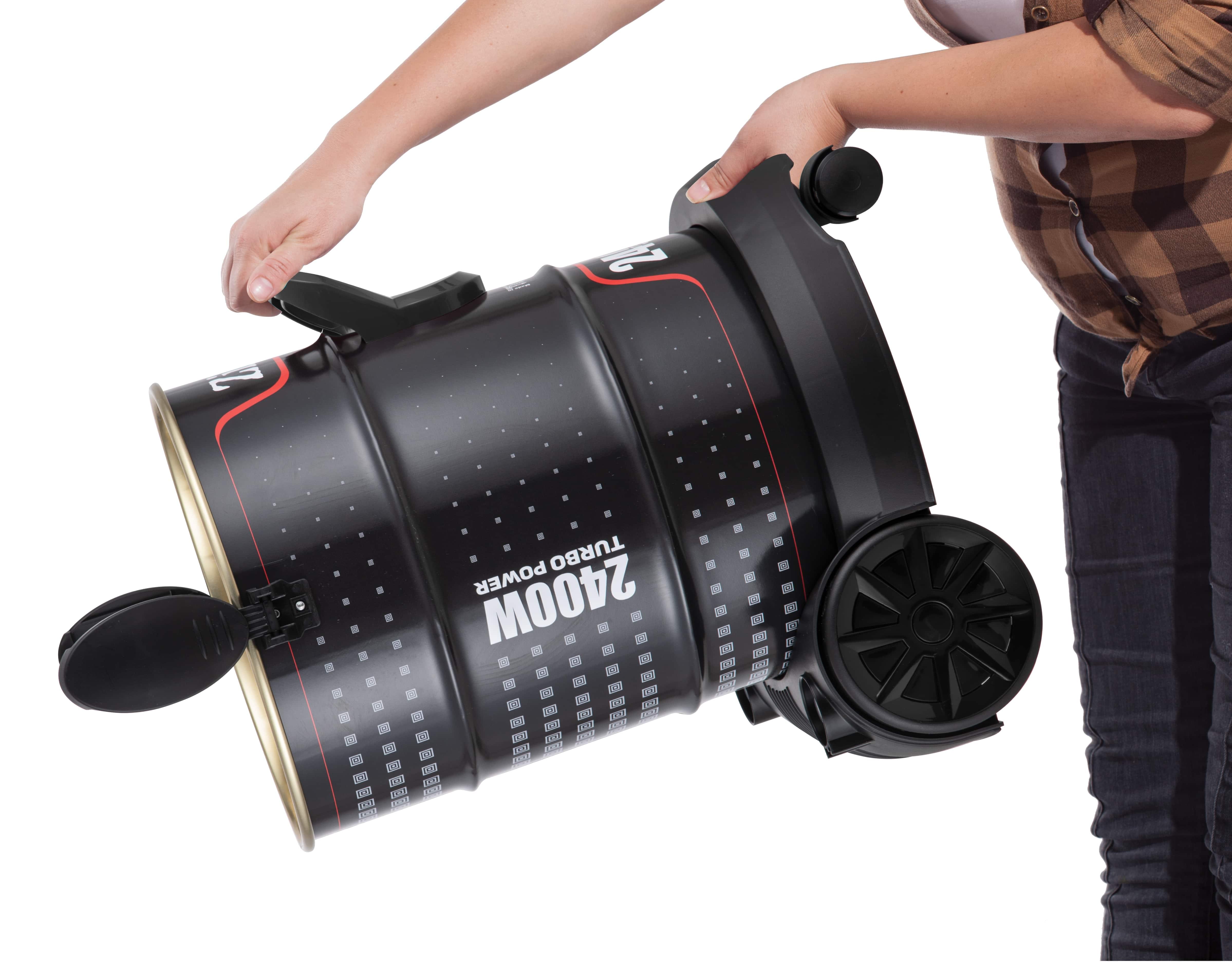 Aspirator Turbo Zilan ZLN2006 - putere 2400W, capacitate 21 L, fara sac, functie suflare