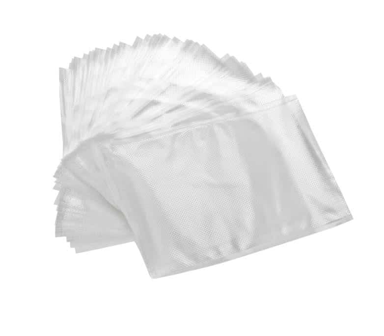 Set 100 pungi de vidat gofrate 15x20cm - compatibile cu aparate de vidat cu aspiratie externa