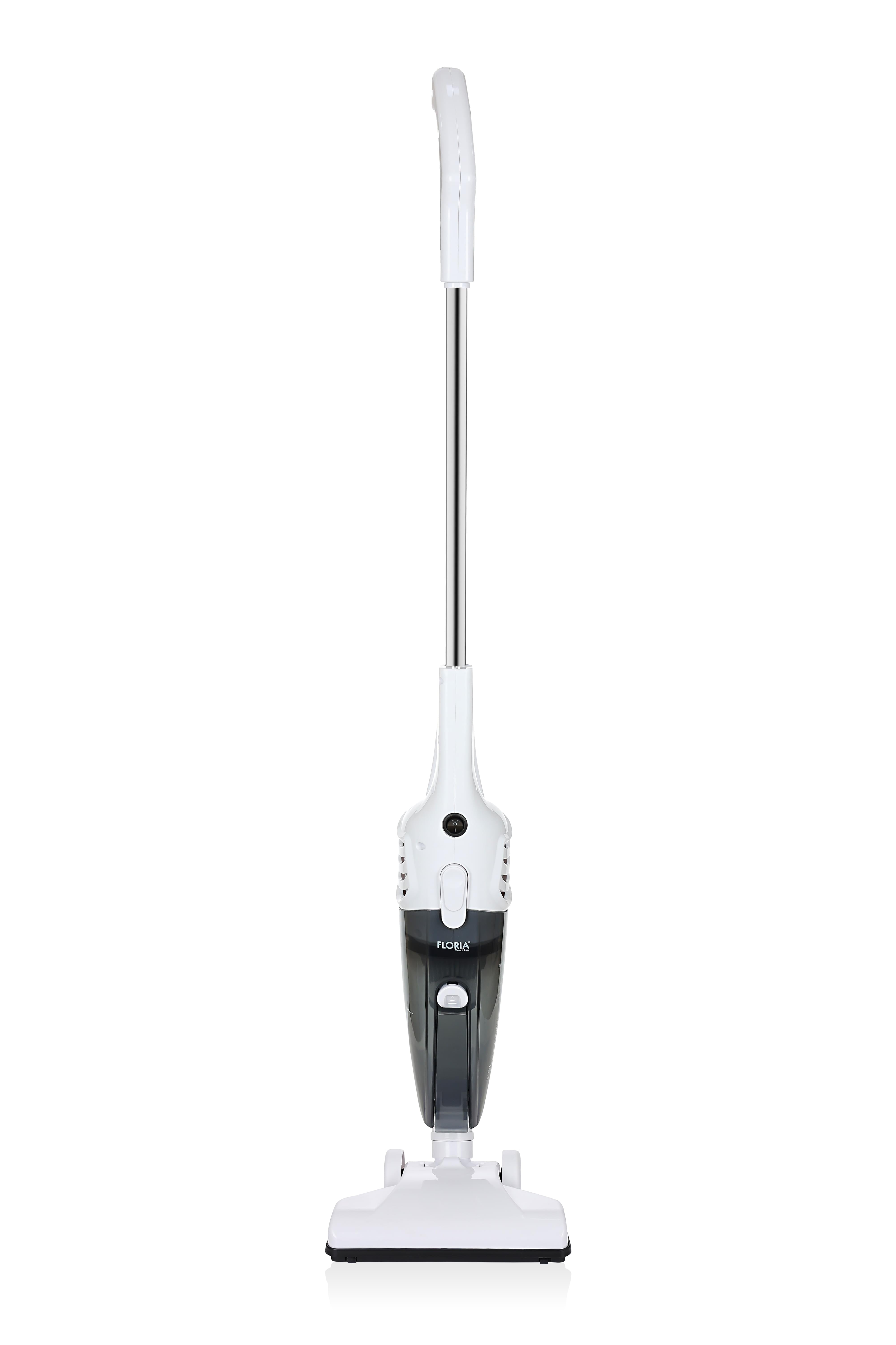 Aspirator vertical Floria ZLN8192, 2 in 1 fara sac, 800W, filtru HEPA, cablu 4.2m - alb