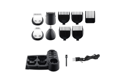 Aparat de tuns multifunctional 10 in 1 Zilan ZLN5919, Uranus - cordless, LED display, pentru tot corpul
