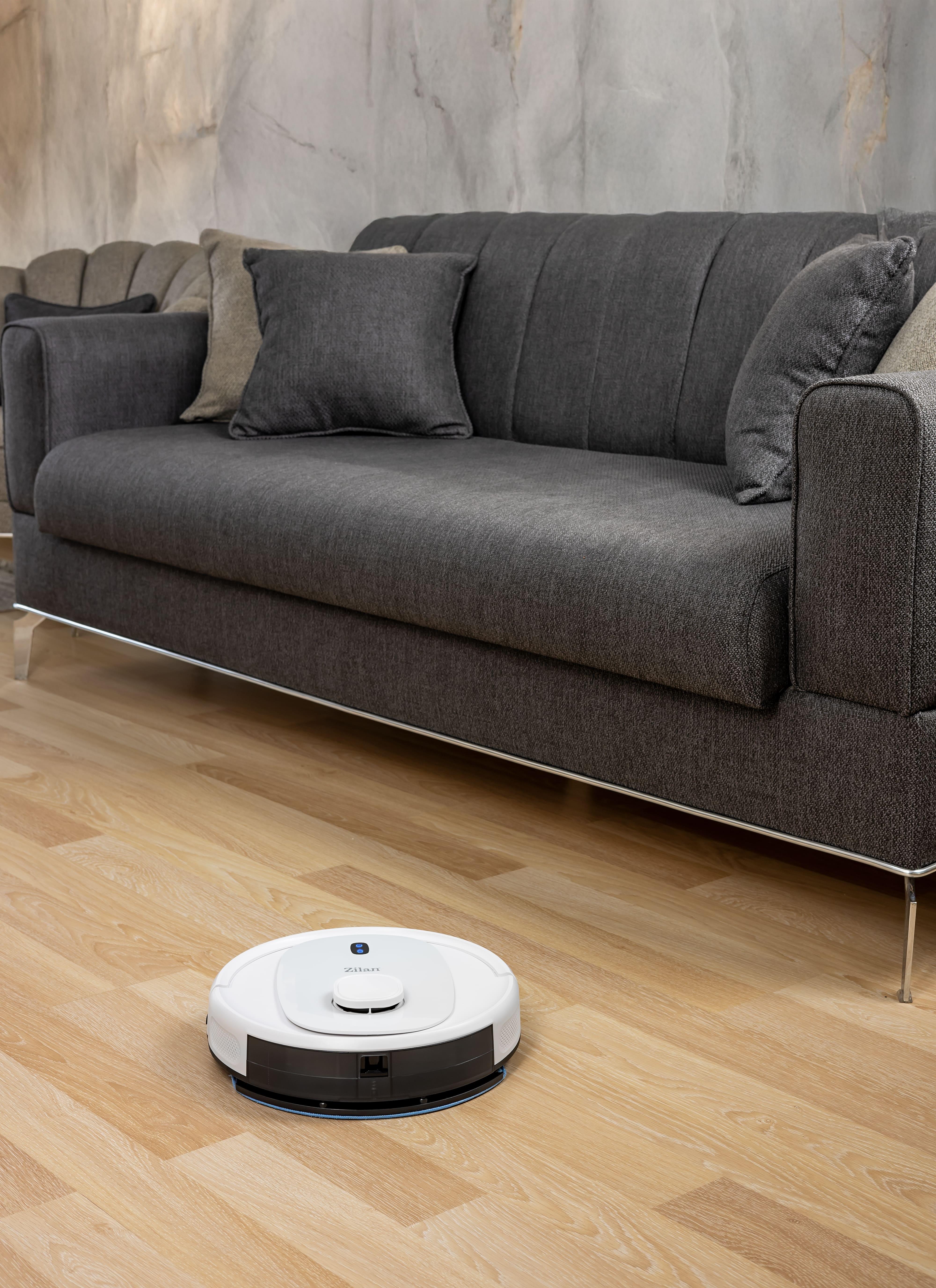 Aspirator robot Zilan ZLN5400 - putere 2700Pa, Wi-Fi, baterie 3200mAh, 150min autonomie