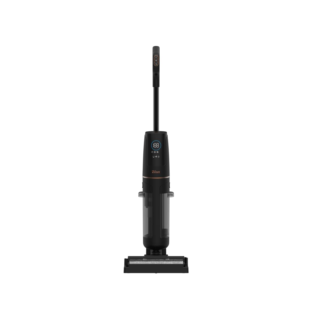 Aspirator vertical Zilan ZLN8000 - aspirare umed/ uscat, 200W, baterie 2500mAh, filtru HEPA, zgomot redus 74dB