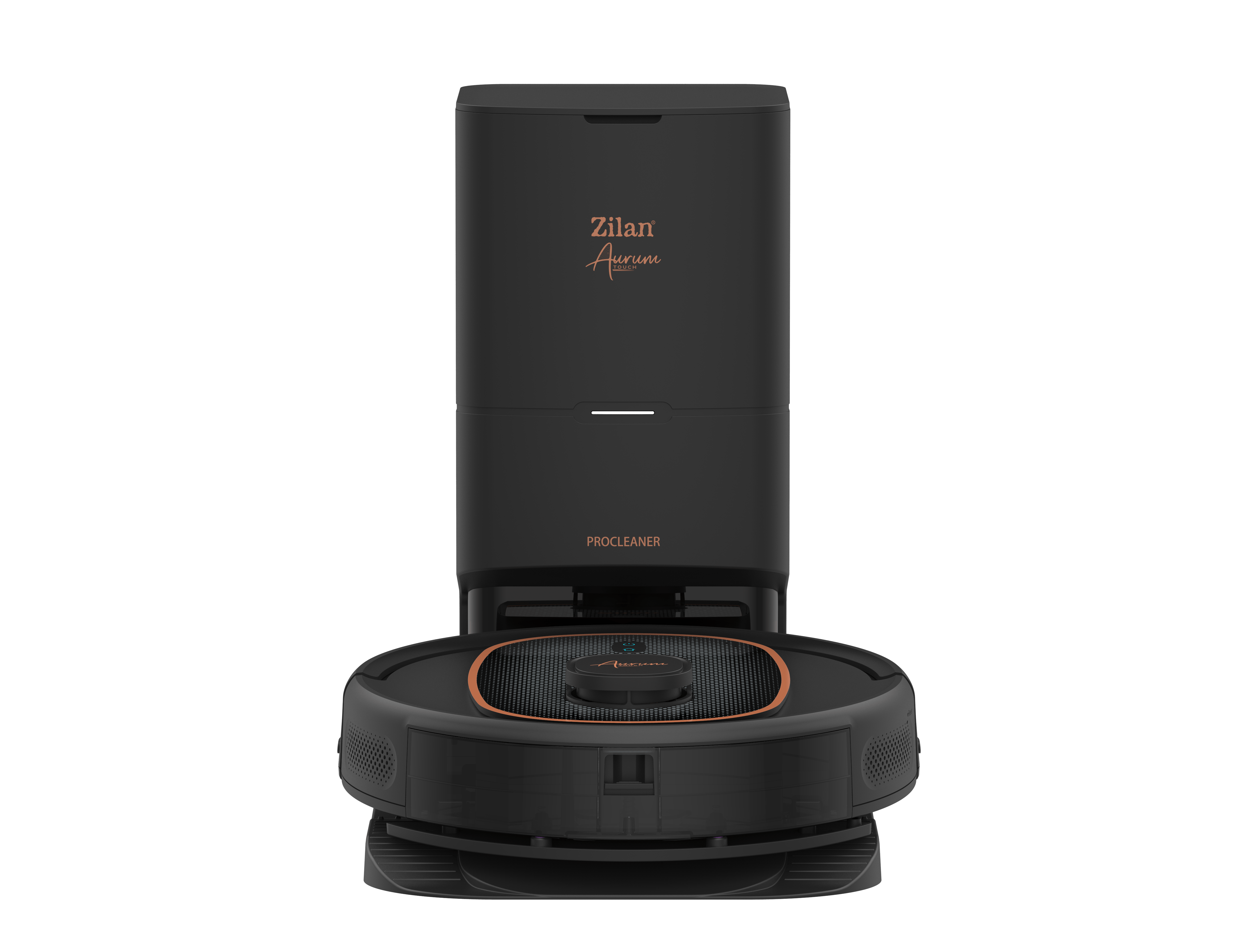 Aspirator robot Zilan ZLN5500, aurum cu statie autovidare, WiFi, control vocal, 600W, baterie 3200mAh
