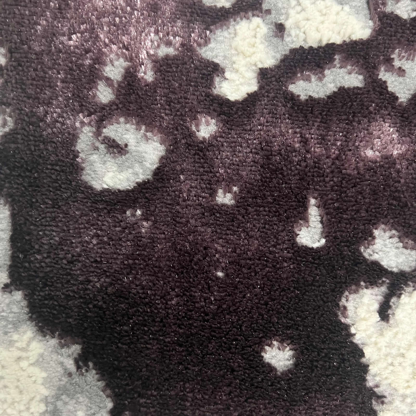 Covor Rodos Waves, Lila, Living, Dormitor, Modern